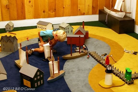 The Children's Room Maritime Gloucester is a great place to play and read!