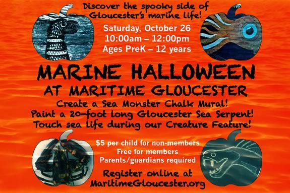 Discover the spooky side of Gloucester’s marine life at Maritime Gloucester 