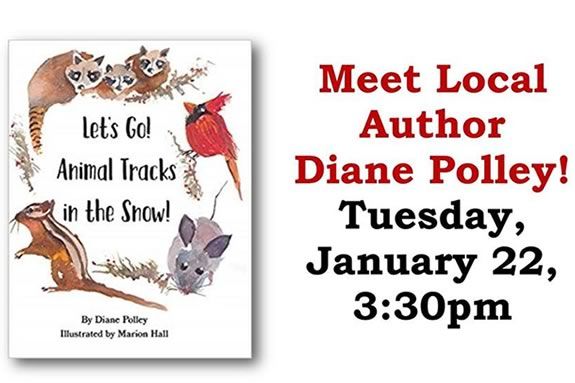 TOHP library in Essex Massachusetts invites you to come meet local author Diane Polley