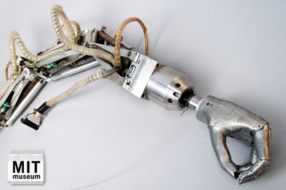 Minsky Arm, created by Marvin Minsky on display at the MIT Museum! Minsky Arm, created by Marvin Minsky on display at the MIT Museum!