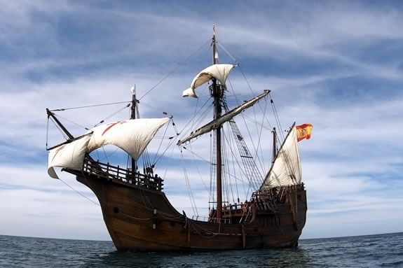 The Custom House Maritime Museum proudly hosts the tall ship replica Nao Trinidad comes to Newburyport