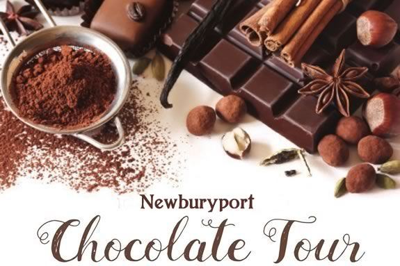 The Newburyport Chocolate Tour is a chance for chocolate lover to experience the best treats of Newburyport Massachusetts!