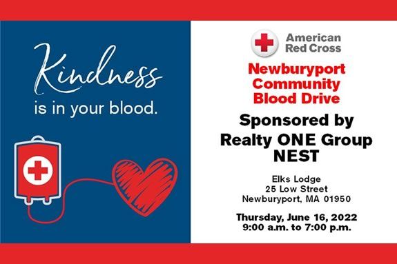 Join the Newburyport Elks and the for a community blood drive Join the Newburyport Elks and the for a community blood drive
