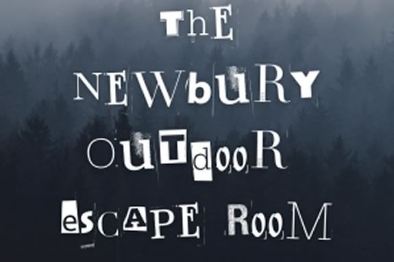 Outdoor Escape Room at the public town library in Newbury Massachusetts