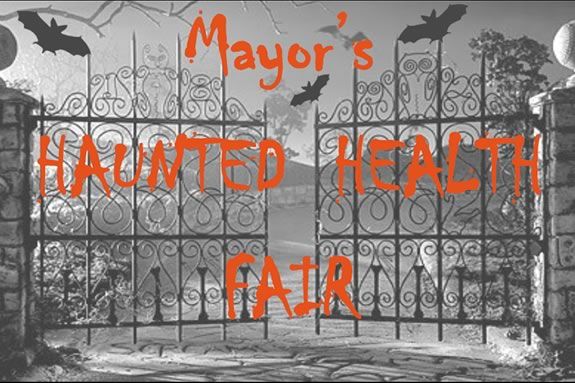 The Mayor's Health Fair has trick or treating and lots of fun activities! 