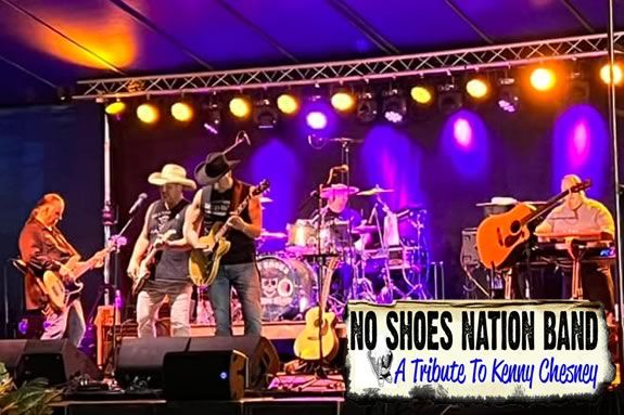 Newburyport Yankee Homecoming welcomes No Shoes Nation to WaterFront Park in Newbuyrport Massachusetts