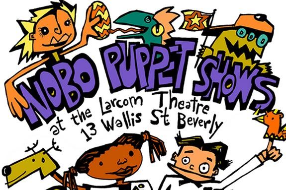 NoBo Puppet Show at the Larcom Theater in Beverly Massachusetts presented by Mudeye Puppet Co.
