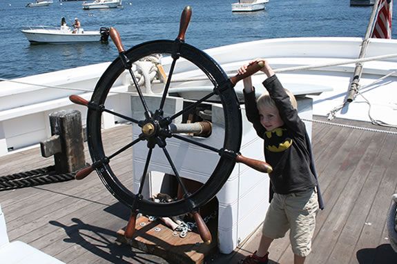 Schooner Adventure's Open House has some great activities and interesting things to see for kids! Schooner Adventure's Open House has some great activities for kids!