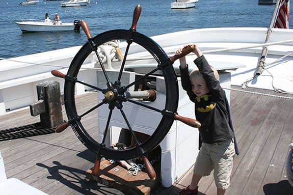 Schooner Adventure's Open House has some great activities for kids!