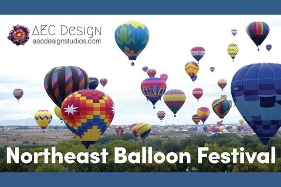 The Northeast Balloon Festival is a weekend full of Hot Air Balloons, Tethered Rides, Walk-in Balloons, Nighttime Balloon Glows, Pilot Meet & Greets, and Competitions