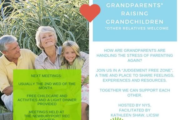 NYS hosts a meeting for grandparents who find themselves in the role of parenting their grandchildren.