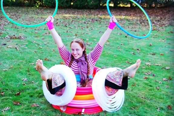 Hula Hoops are healthy and fun! Come find out for yourself at Sawyer Free Librar