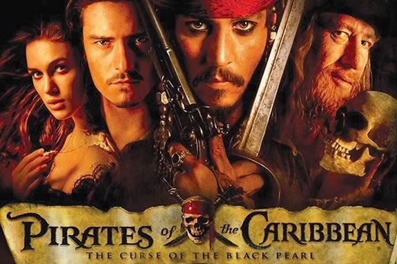 Pirates of the Caribbean Curse of the Black Pearl at Gloucester Waterfront Cinema