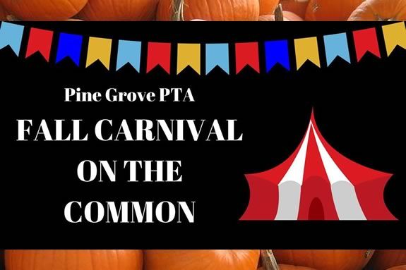 Pine Grove PTA's Fall Carnival on the Common in Rowley Massachusetts