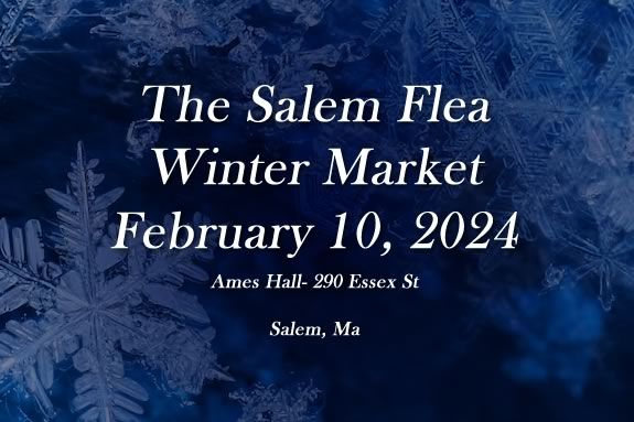Salem Flea Winter Market at Ames Memorial Hall in Salem Massachusetts