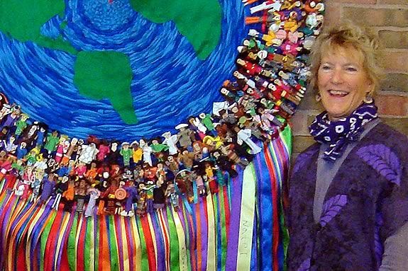 nationally known fiber artist and weaver Sarah Haskell will lead a creative workshop for kids and their parents at the Children’s Museum of New Hampshire.
Sarah Haskell will lead a creative workshop for kidS and their parents at CMNH