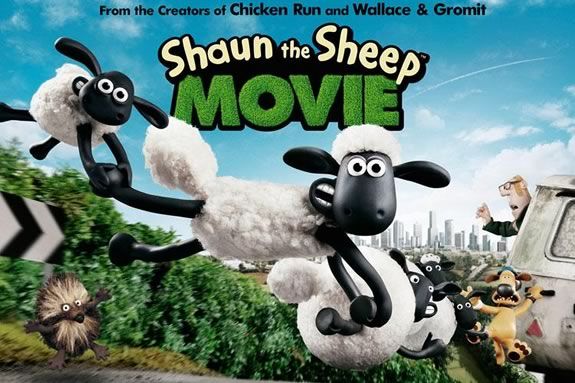 Shaun the Sheep Movie at Newbury Town Library.