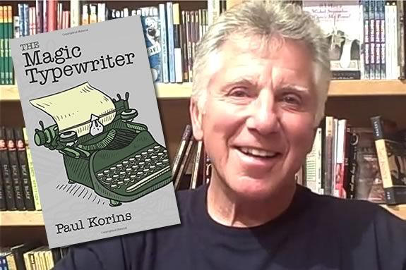 Kids will meet Paul Korins, authro of 'The Magic Typewriter' at Abbot Library in Marblehead.