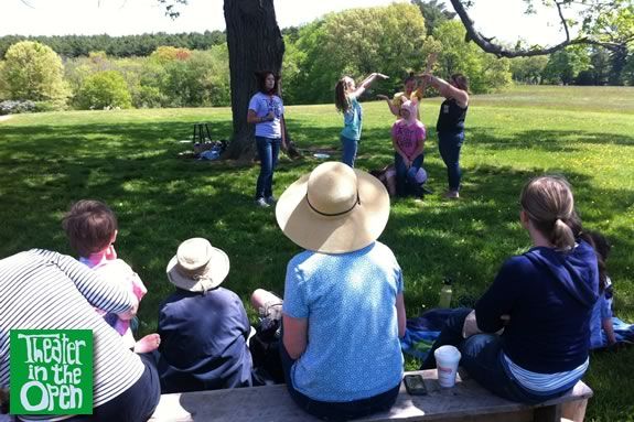 Come Enjoy Family Hour in the Open by Theater in the Open at Maudlsay State Park