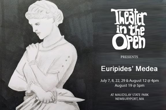 Theater in the Open presents a Euripides' Medea at Maudslay State Park in Newburyport Massachusetts