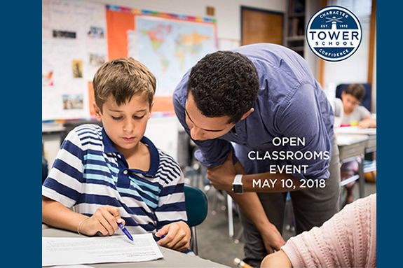 Tower School Marblehead MA hosts an open house for families on the North Shore.