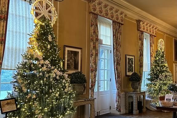 A Colorful Christmas by the Sea is a weekend of festivities hosted by the Trustees of Reservations at Castle Hill in Ipswich Massachusetts