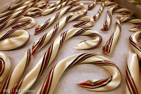 Come to Tuck's Candy in Rockport and see how they make candy canes by hand!