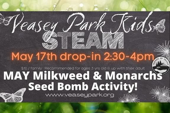 Spring STEAM activities for kids at Veasey Memorial PArk in Groveland, MA focused on plants that attract butterflies Spring STEAM activities for kids at Veasey Memorial PArk in Groveland, MA focused on plants that attract butterflies