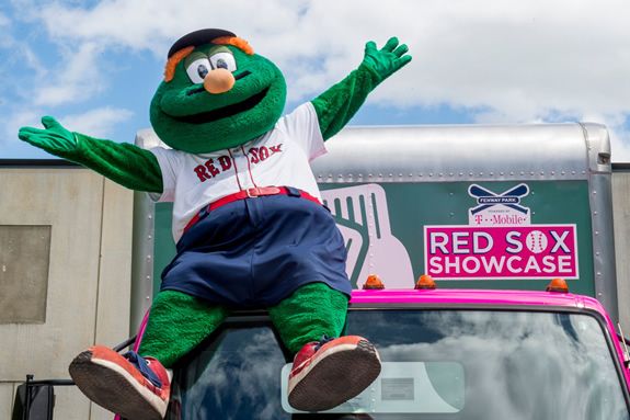 Wally celebrates his birthday at Fenway 