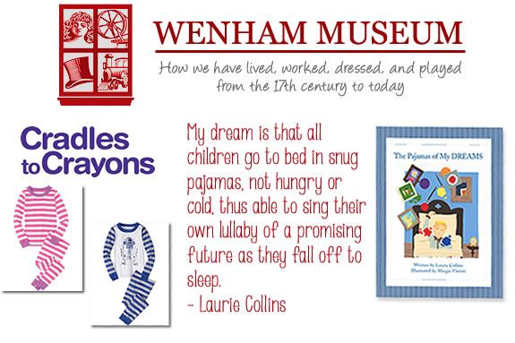 Wenham Museum, “Pajamas of My Dreams” Pajama Storytime and Pajama Drive at Wenha