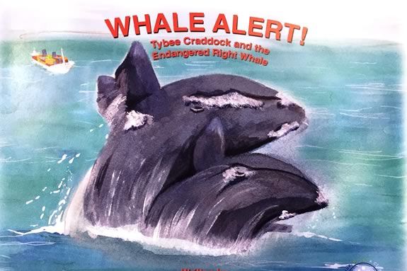 Whale Alert! author Angela Kakabeeke at Abbott Library in Marblehead