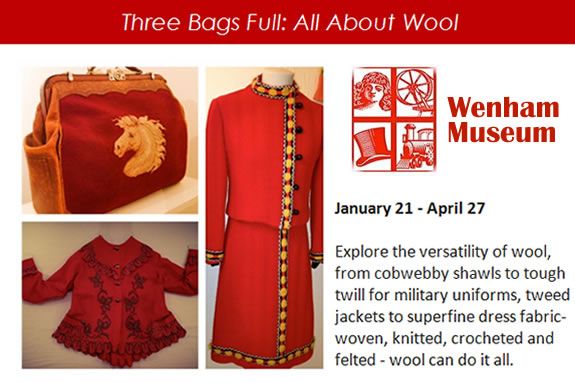 Wenham Museum: Three Bags Full: All About Wool