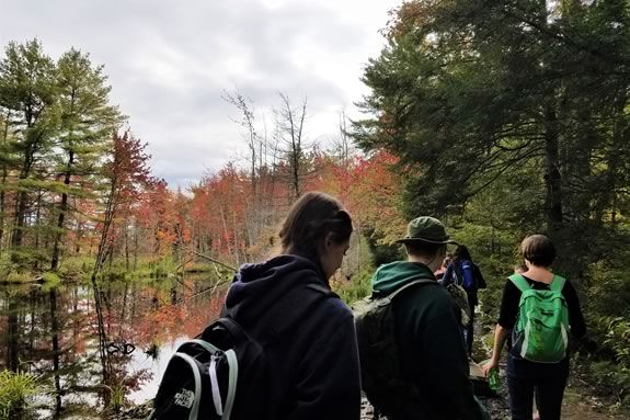Teens will learn about Natural History, Ecology and Conservation at Ipswich River Wildlife Sanctuary.