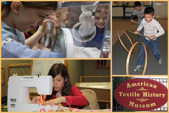 Visit Lowell MA for Summer Programs at the American Textile History Museum