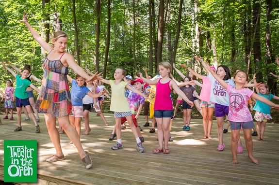 Theater in the Open Summer Workshops at Maudslay State Park in Newburyport