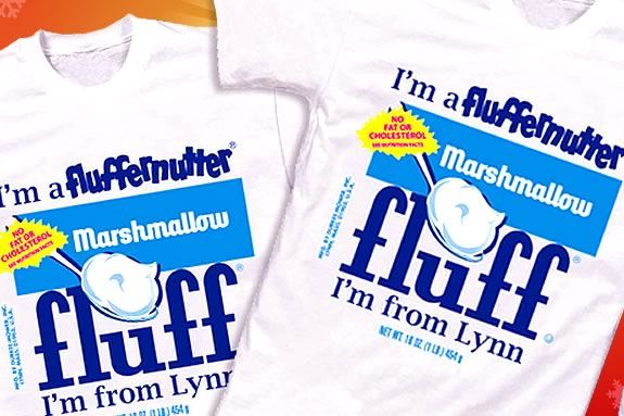 Fluffernutter t-shirts make great gifts for those fol\ks who are nuts for fluff!