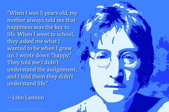 John Lennon was a very enlightened young lad.