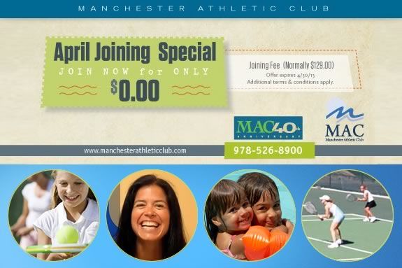 Manchester Athletic Club  April Membership Special - join the MAC for FREE