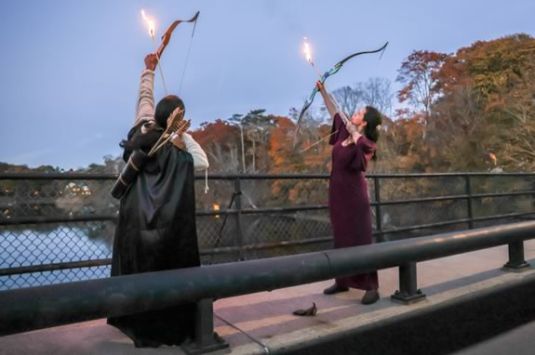 Come to Ipswich Massachusetts as points along the Ipswich River are illuminated! 
