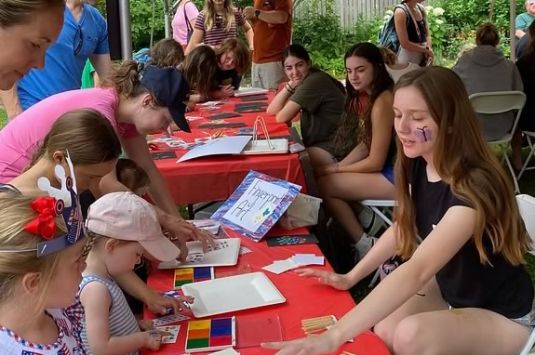 The Children's Festival is just one event of many in the Marblehead Festival of the Arts