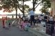 Kids enjoy the North Shore Concert Band performance at Salem Willows Park in Massachusetts